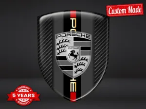 Porsche Personalisierte Autosticker Premium Universal Design